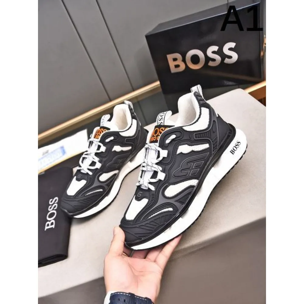 HUGO BOSS ヒューゴボス 着やすい色味 2026 メンズ用 スニーカー 商品画像 1