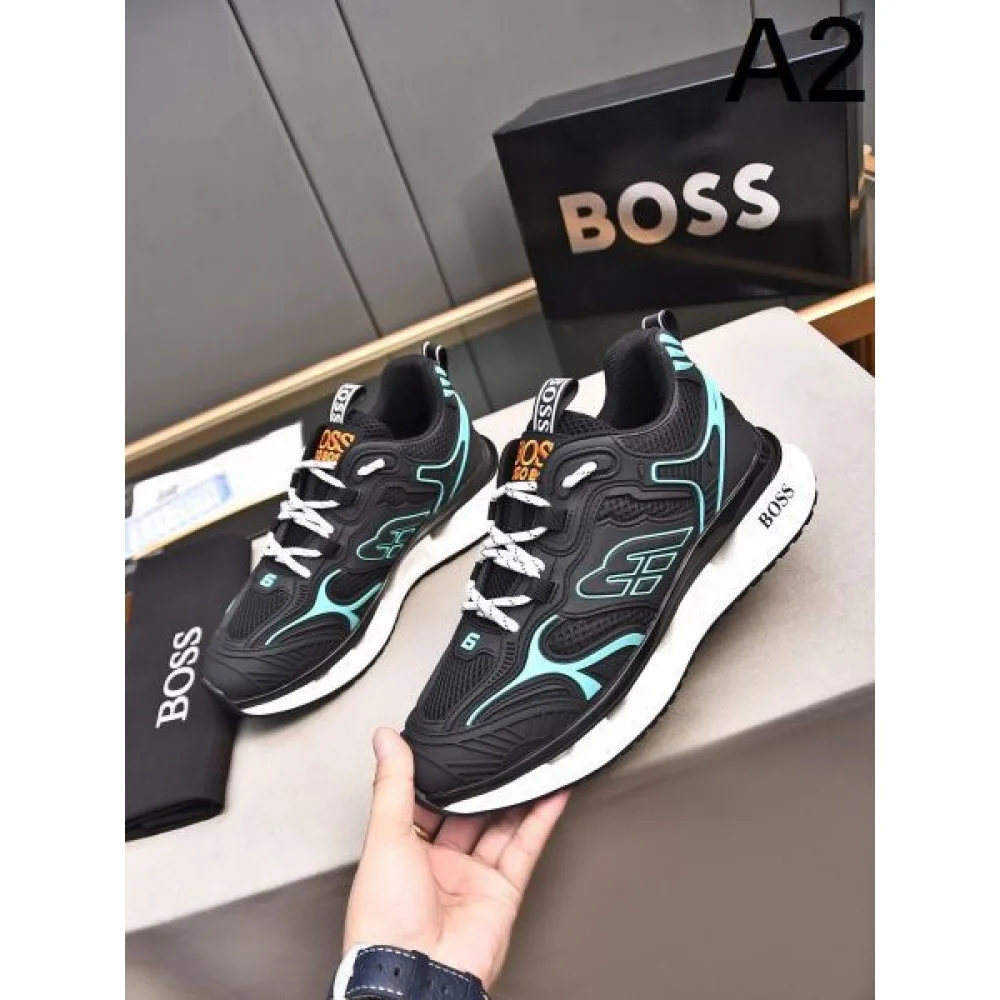 HUGO BOSS ヒューゴボス 着やすい色味 2026 メンズ用 スニーカー 商品画像 2