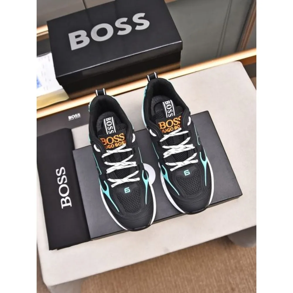 HUGO BOSS ヒューゴボス 着やすい色味 2026 メンズ用 スニーカー 商品画像 4