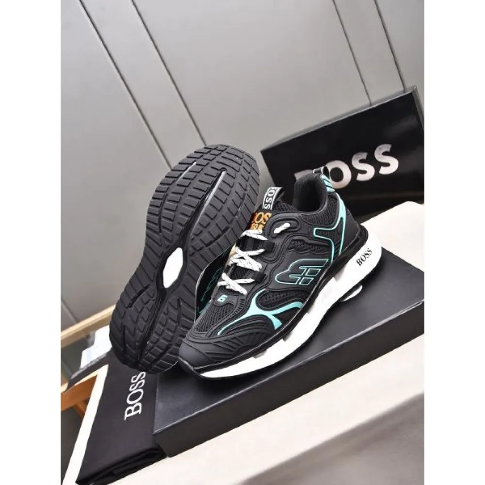 HUGO BOSS ヒューゴボス 着やすい色味 2026 メンズ用 スニーカー 商品画像 9