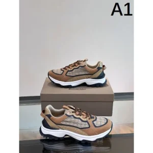 2024FW メンズ用 スニーカー BURBERRY バーバリー 注目されている新品 商品画像 1