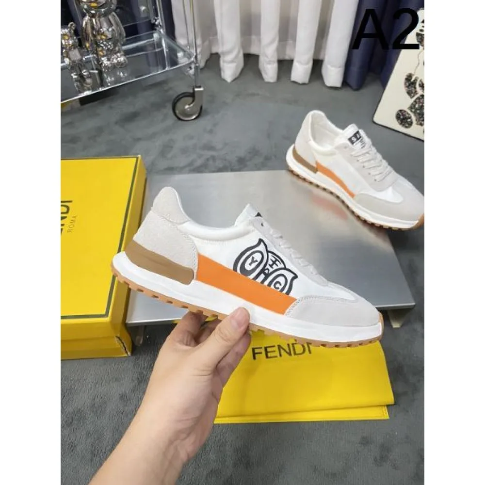 2024FW メンズ用 スニーカー FENDI フェンデイ 抜群なブランドプリント 商品画像 2