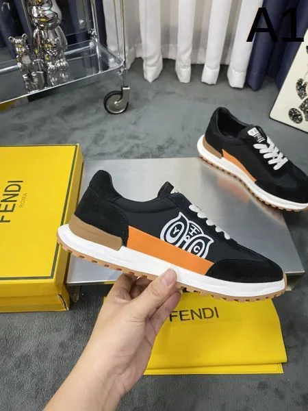 2024FW メンズ用 スニーカー FENDI フェンデイ 抜群なブランドプリント 商品画像 10