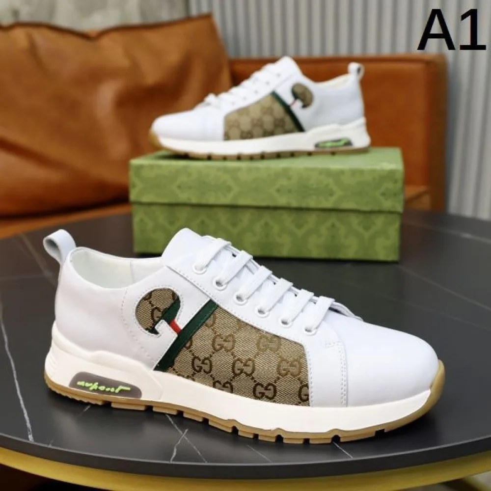 GUCCI グッチ 春らしいきれい色のように 2026 メンズ用 スニーカー 商品画像 1