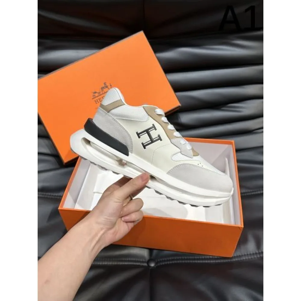 HERMES エルメス 春夏のおしゃれを楽しんで 2026 メンズ用 スニーカー 商品画像 1