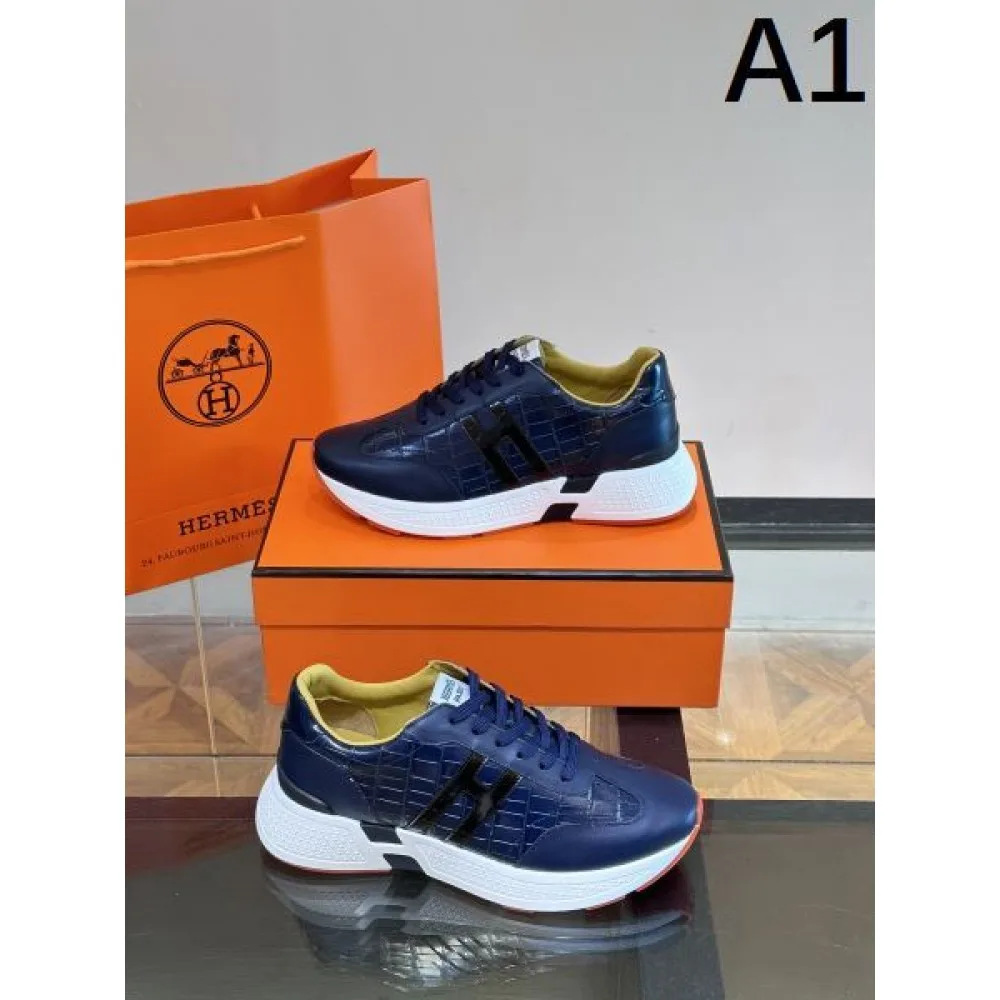 2024FW メンズ用 スニーカー HERMES エルメス 秋冬新作完売雑誌掲載 商品画像 1