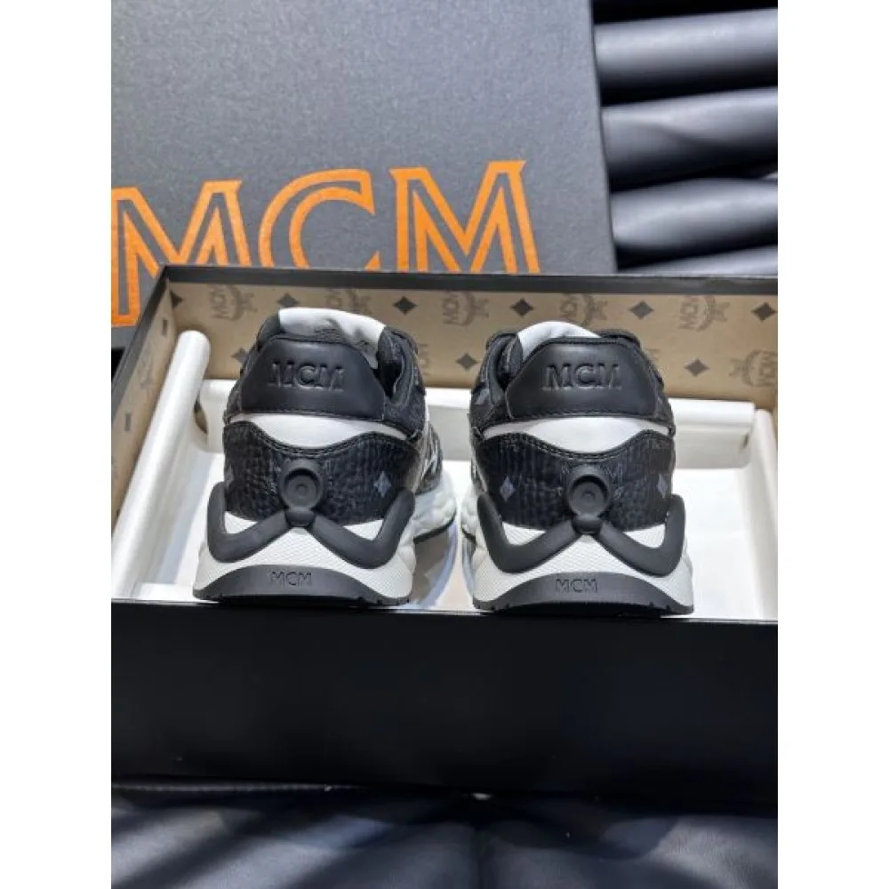 MCM エムシーエム キレイ色チェック春夏 2026 メンズ用 スニーカー 商品画像 9