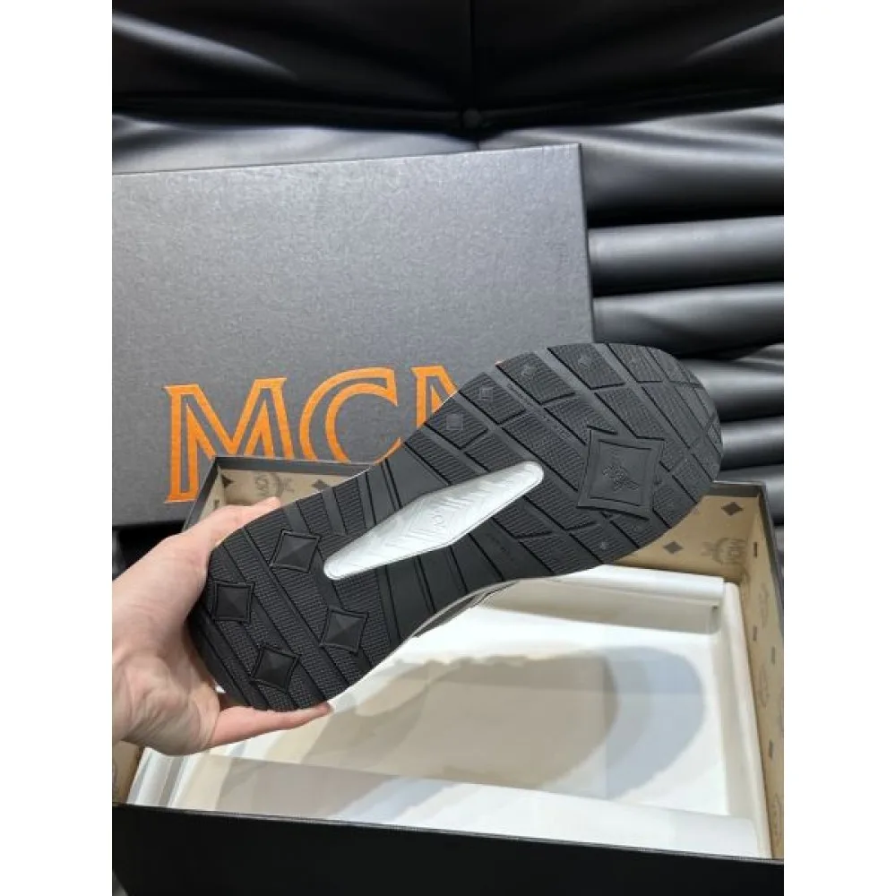 MCM エムシーエム キレイ色チェック春夏 2026 メンズ用 スニーカー 商品画像 10