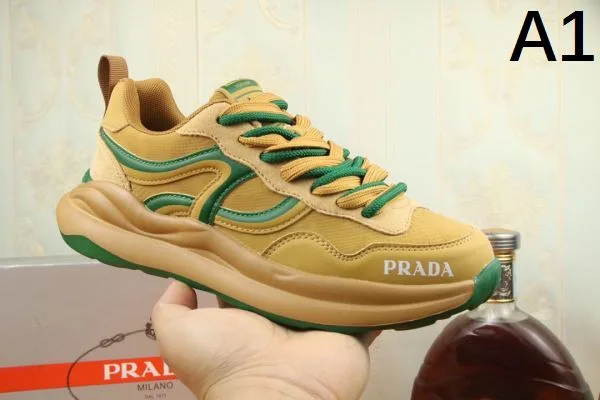 PRADA プラダ 上品ですっきり、好感度抜群 2026 メンズ用 スニーカー 商品画像 10