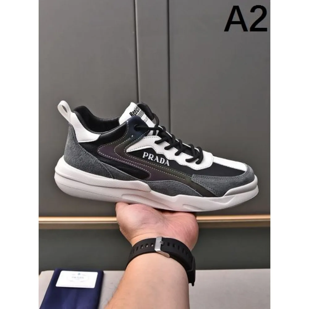 PRADA プラダ 品の良い優秀さコレクション 2026 メンズ用 スニーカー 商品画像 2