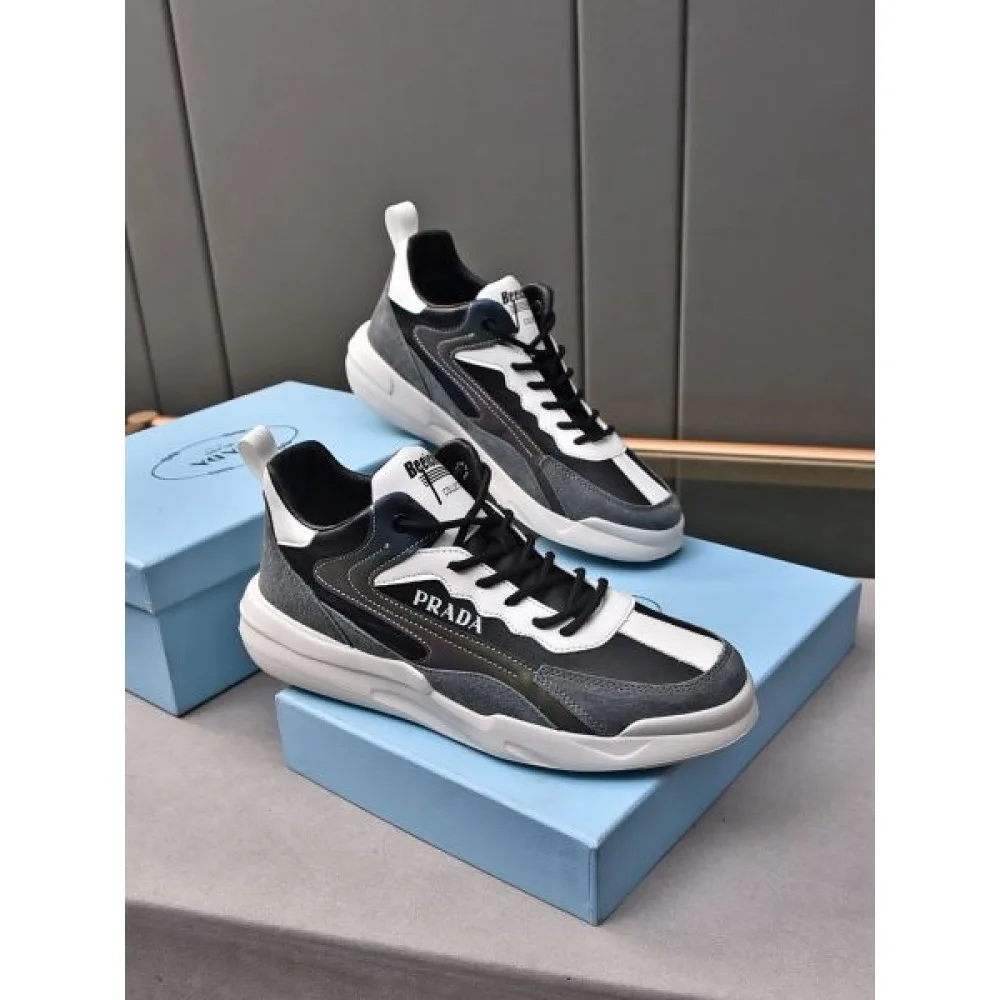 PRADA プラダ 品の良い優秀さコレクション 2026 メンズ用 スニーカー 商品画像 4