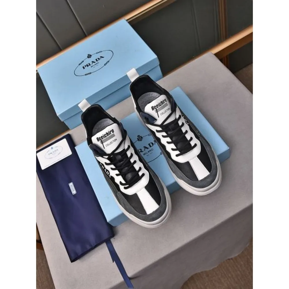 PRADA プラダ 品の良い優秀さコレクション 2026 メンズ用 スニーカー 商品画像 8