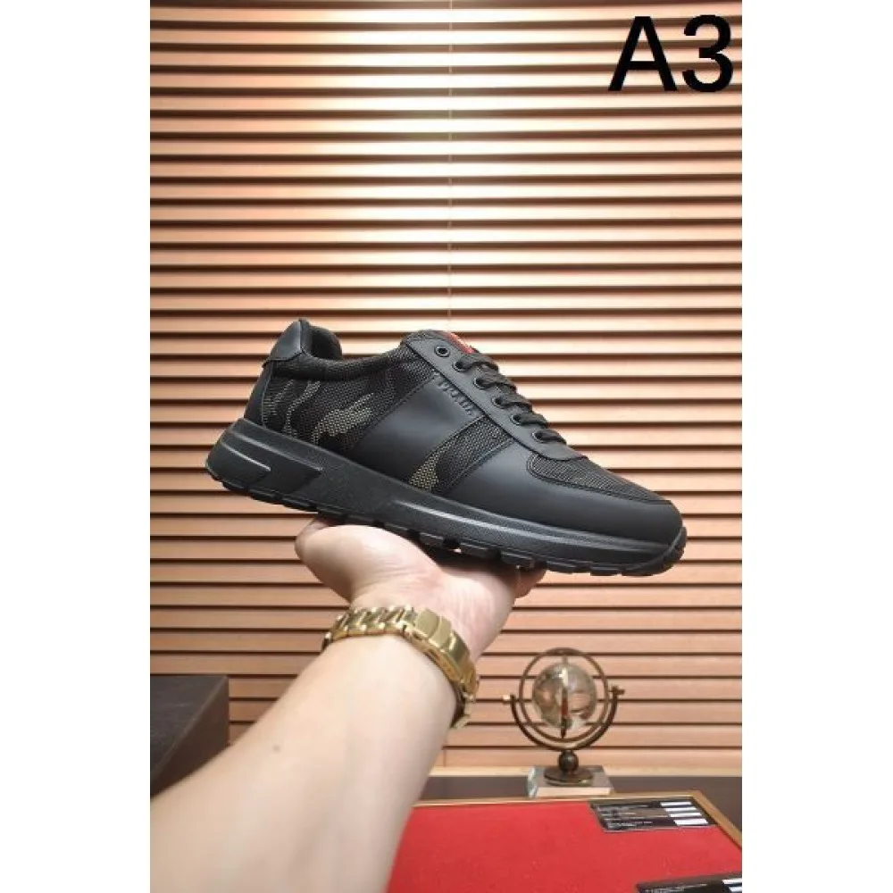 PRADA プラダ ウェアに取り入れるのが今季流 2026 メンズ用 スニーカー 商品画像 3