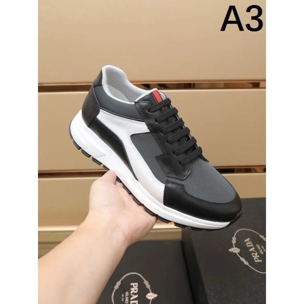 PRADA プラダ 春夏シーズン継続トレンド新着 2026 メンズ用 スニーカー 商品画像 3