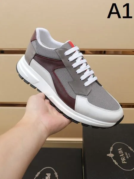 PRADA プラダ 春夏シーズン継続トレンド新着 2026 メンズ用 スニーカー 商品画像 10