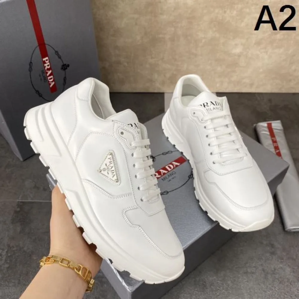 PRADA プラダ 爆発的人気オシャレ度がアップ 2026 メンズ用 スニーカー 商品画像 2