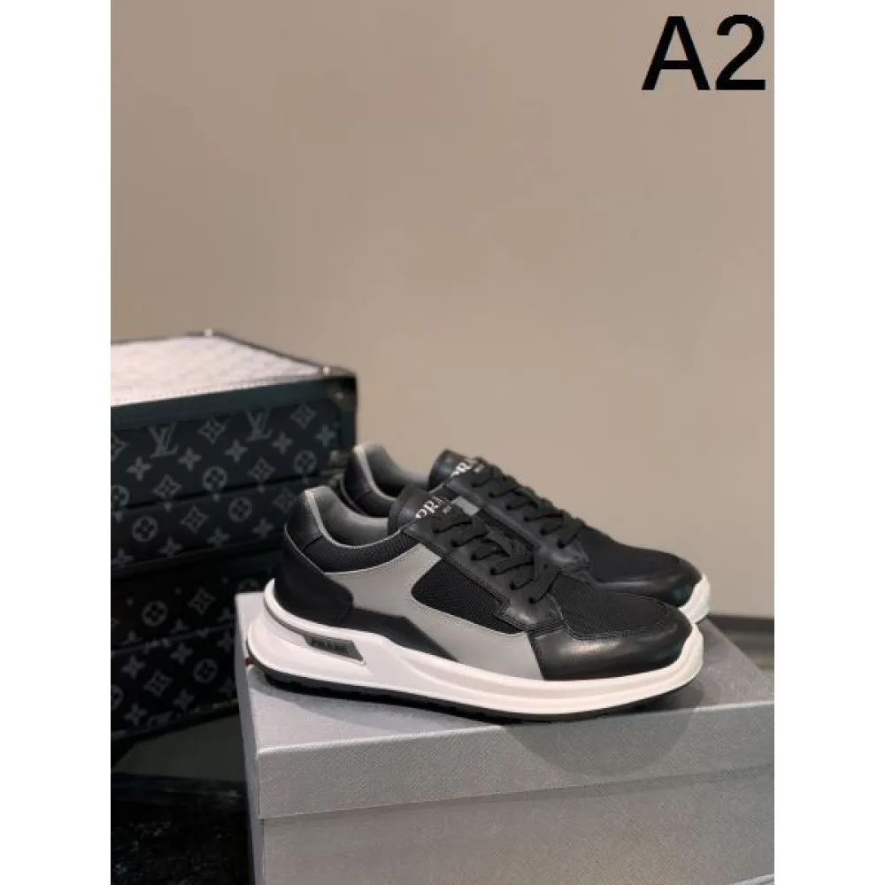 PRADA プラダ 流行の注目ブランド 2026 メンズ用 スニーカー 商品画像 2