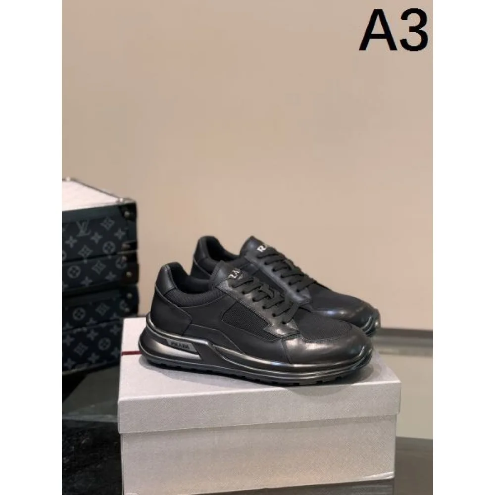PRADA プラダ 流行の注目ブランド 2026 メンズ用 スニーカー 商品画像 3