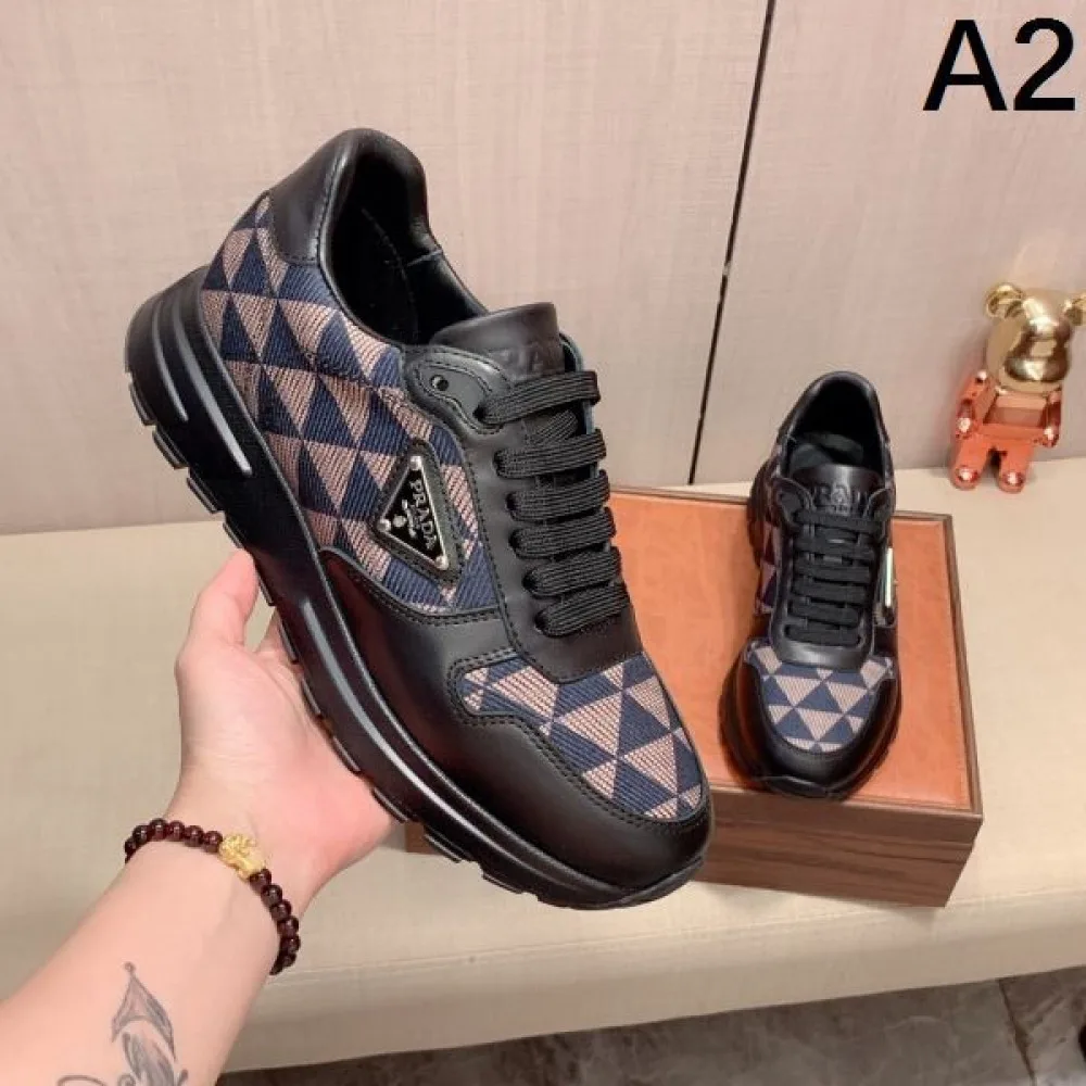 PRADA プラダ 激安期間限定セール 2026 メンズ用 スニーカー 商品画像 2