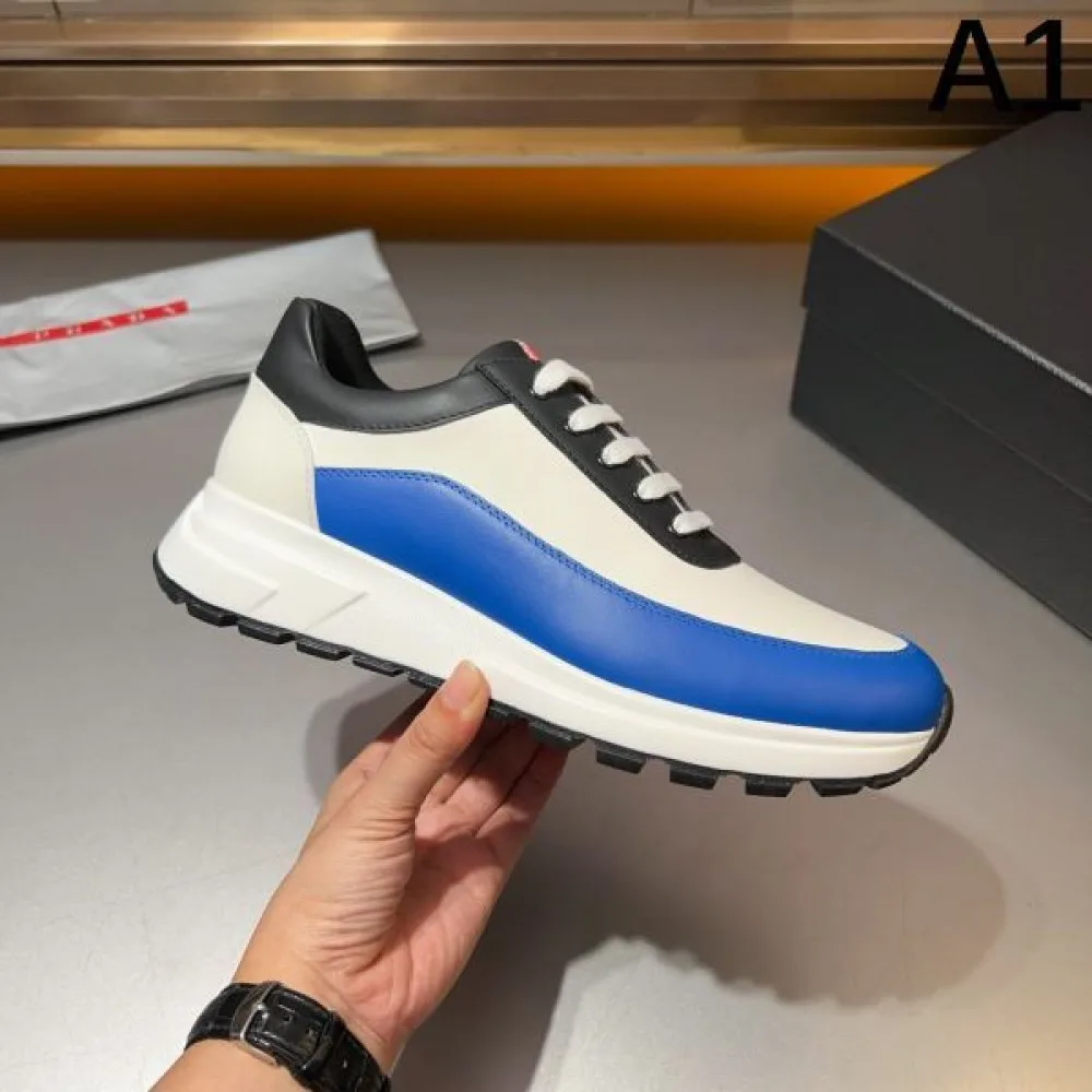 2024FW メンズ用 スニーカー PRADA プラダ おしゃれに着こなせる 商品画像 1