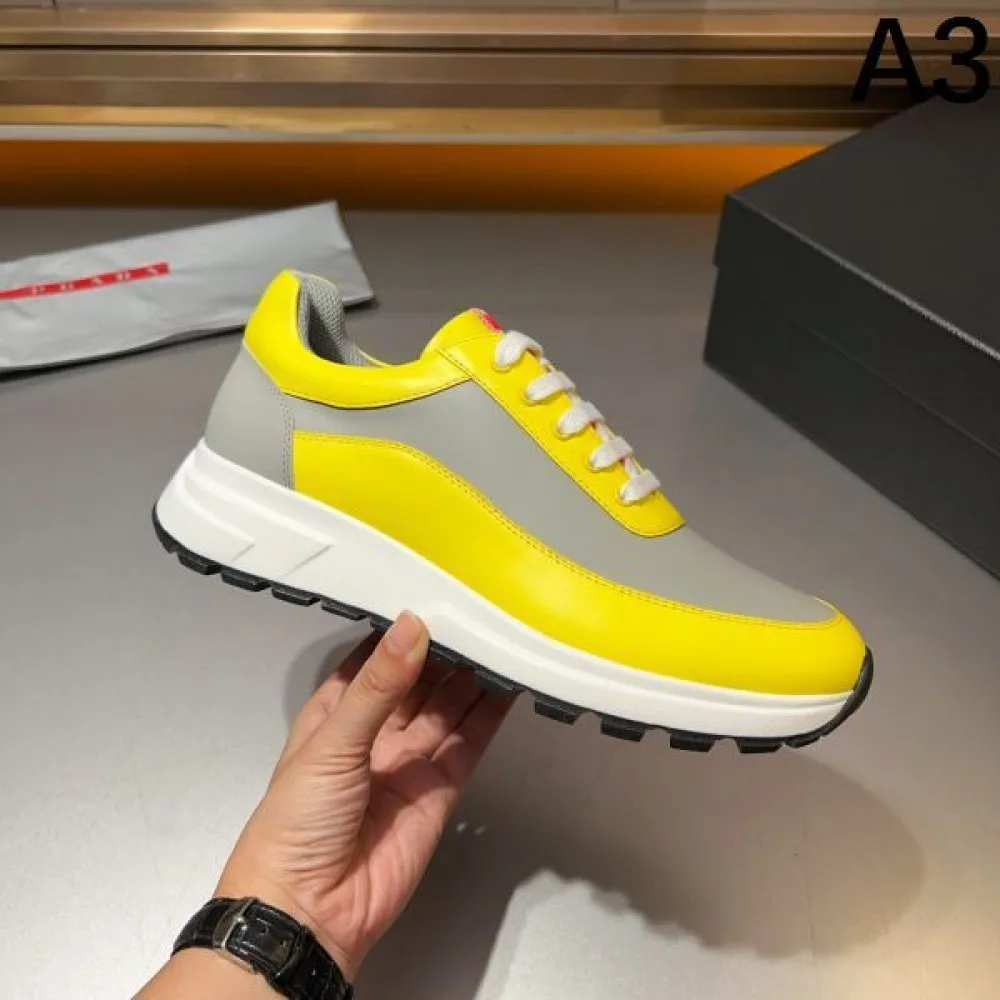 2024FW メンズ用 スニーカー PRADA プラダ おしゃれに着こなせる 商品画像 3