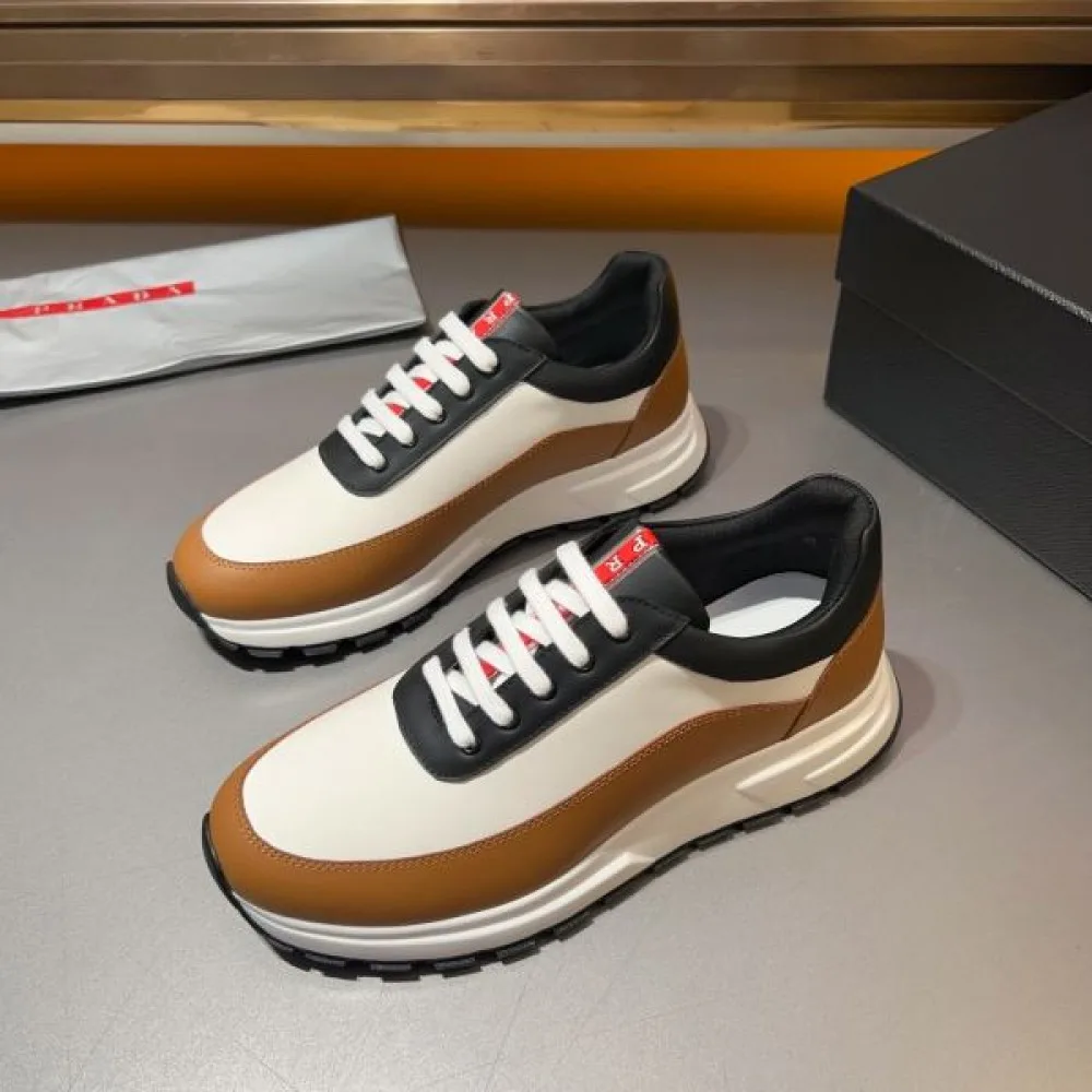 2024FW メンズ用 スニーカー PRADA プラダ おしゃれに着こなせる 商品画像 5