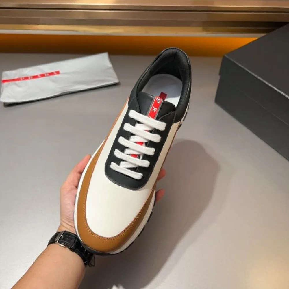2024FW メンズ用 スニーカー PRADA プラダ おしゃれに着こなせる 商品画像 7