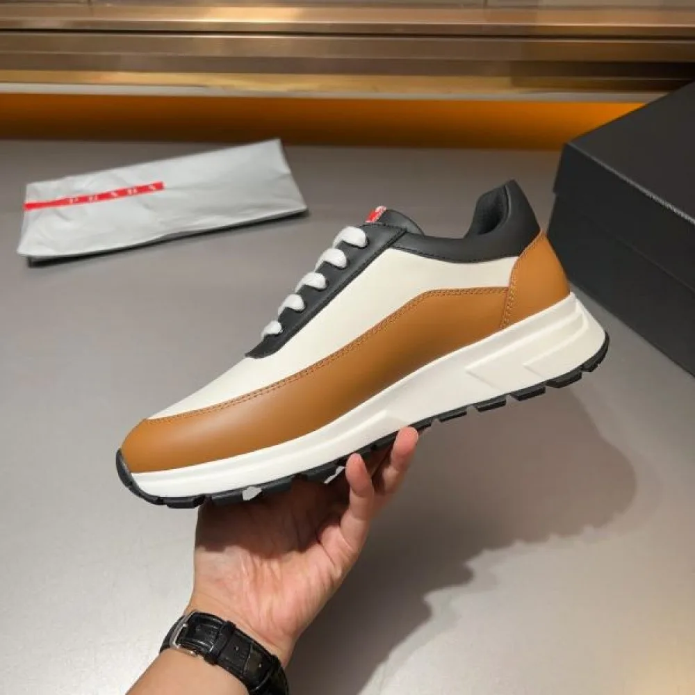 2024FW メンズ用 スニーカー PRADA プラダ おしゃれに着こなせる 商品画像 8