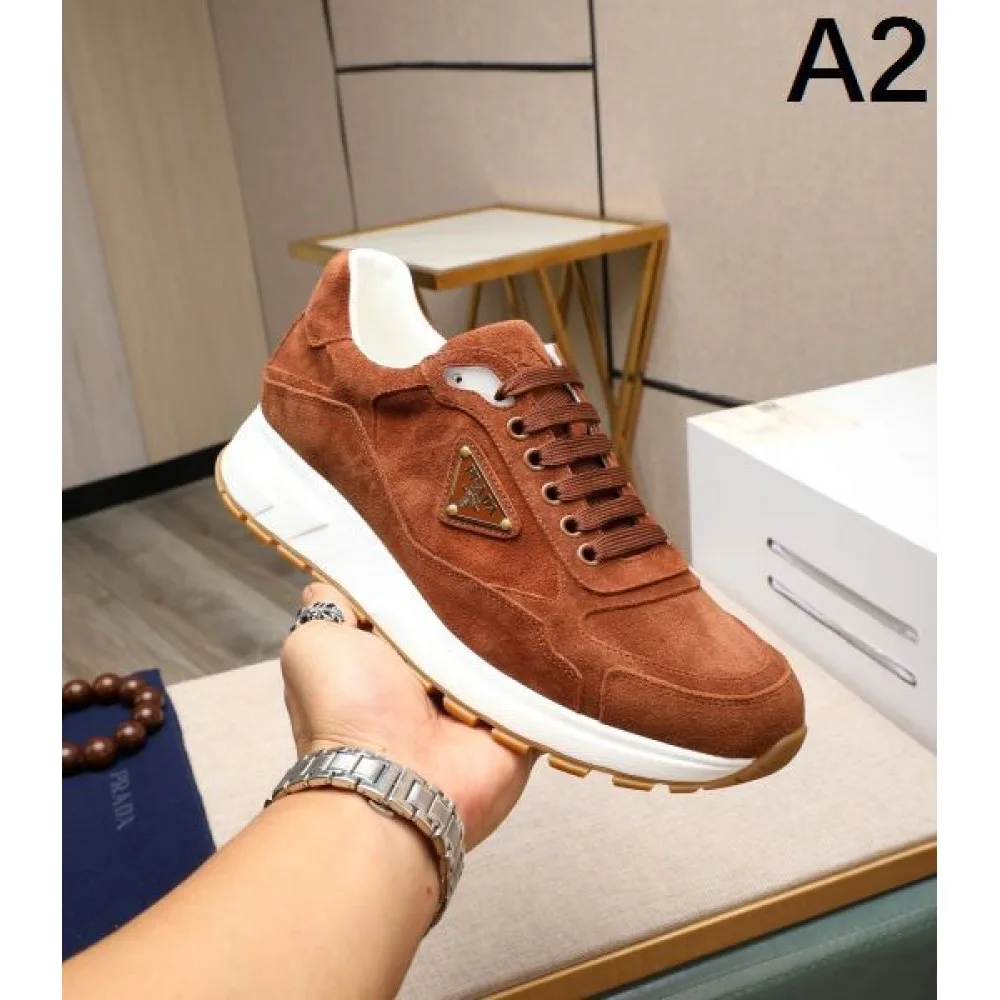 2024FW メンズ用 スニーカー PRADA プラダ カジュアルに着こなし 商品画像 2