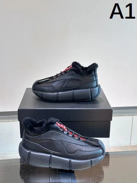 2024FW メンズ用 スニーカー PRADA プラダ 冬季新作に狙うファン殺到 商品画像 10