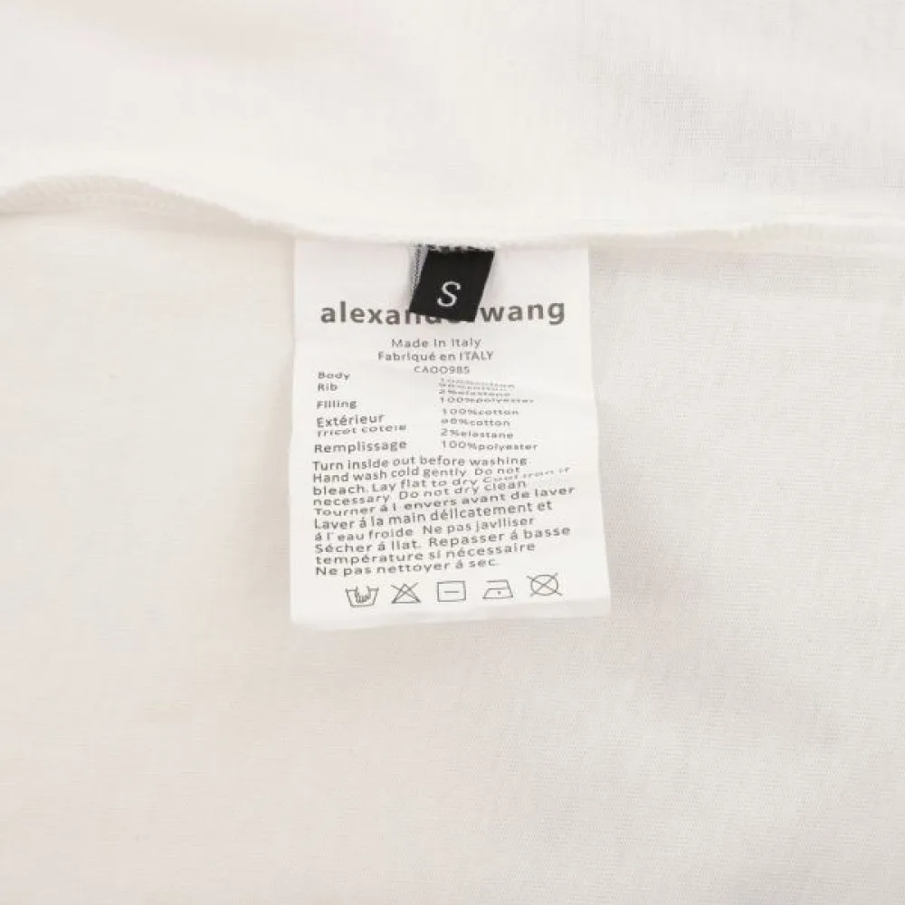 2026 圧倒的な支持率 ALEXANDER WANG アレキサンダーワン メンズ用 半袖Tシャツ 商品画像 9