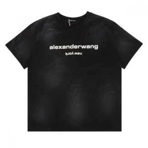 2026 大人っぽい質感 ALEXANDER WANG アレキサンダーワン メンズ用 半袖Tシャツ 商品画像 1