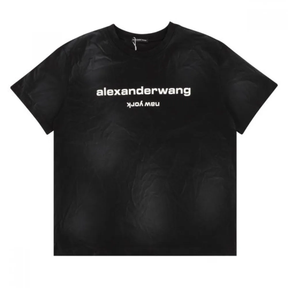 2026 大人っぽい質感 ALEXANDER WANG アレキサンダーワン メンズ用 半袖Tシャツ 商品画像 1