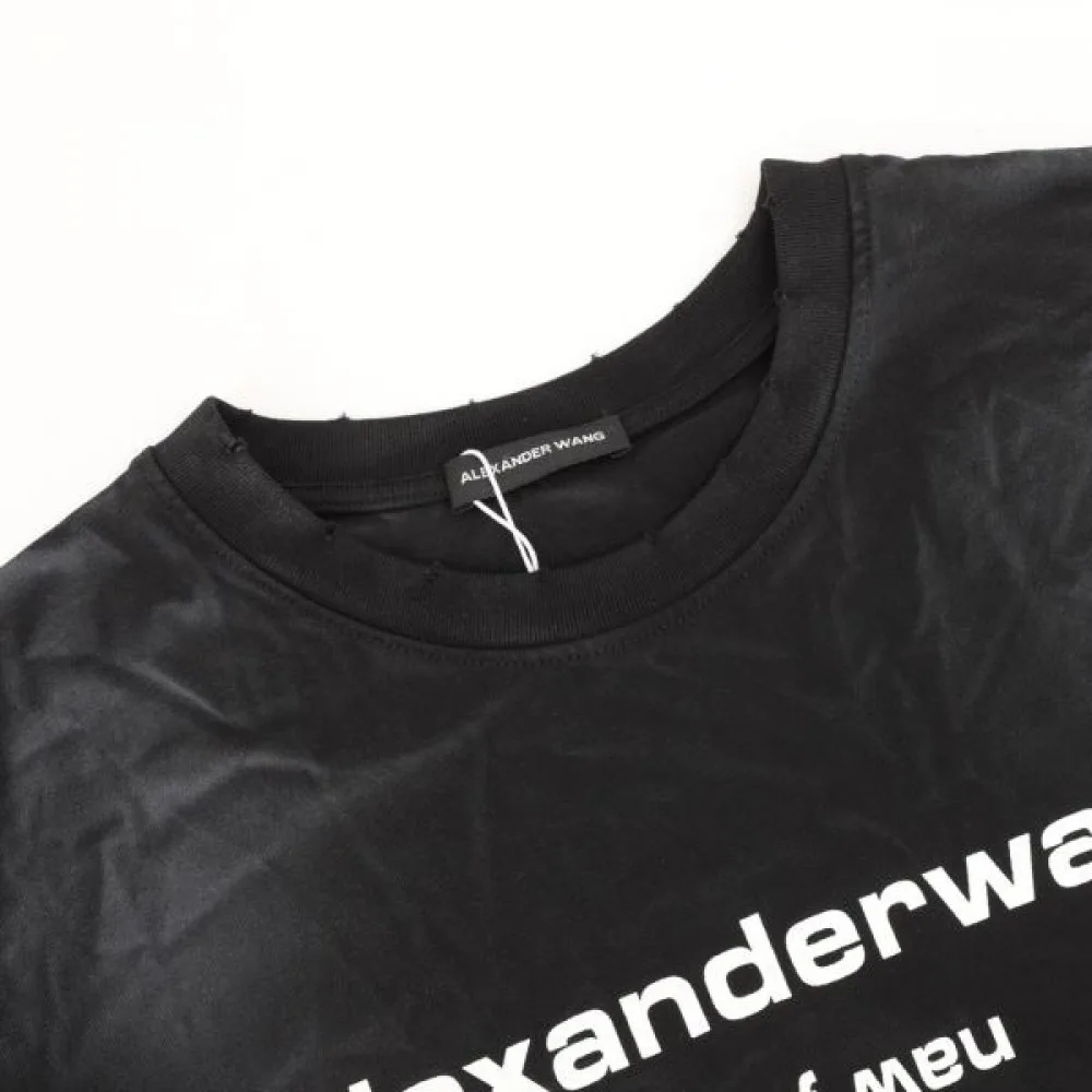 2026 大人っぽい質感 ALEXANDER WANG アレキサンダーワン メンズ用 半袖Tシャツ 商品画像 3