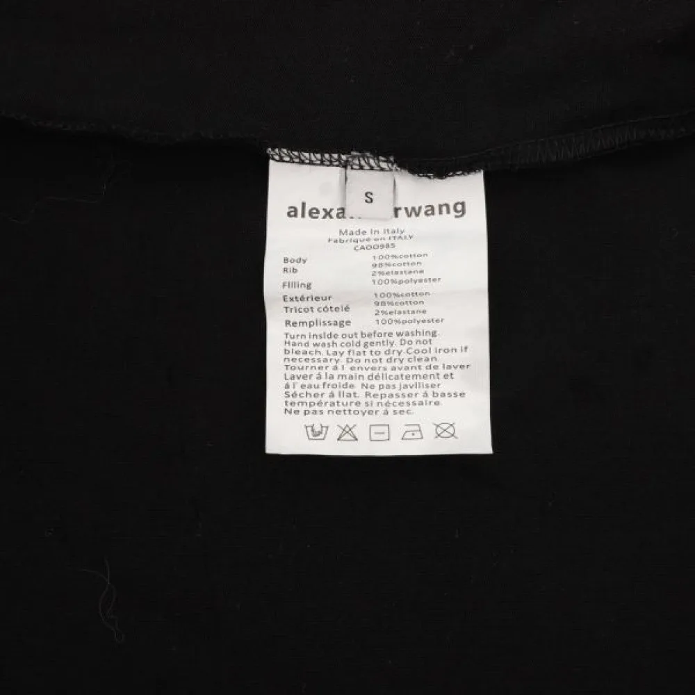 2026 大人っぽい質感 ALEXANDER WANG アレキサンダーワン メンズ用 半袖Tシャツ 商品画像 9