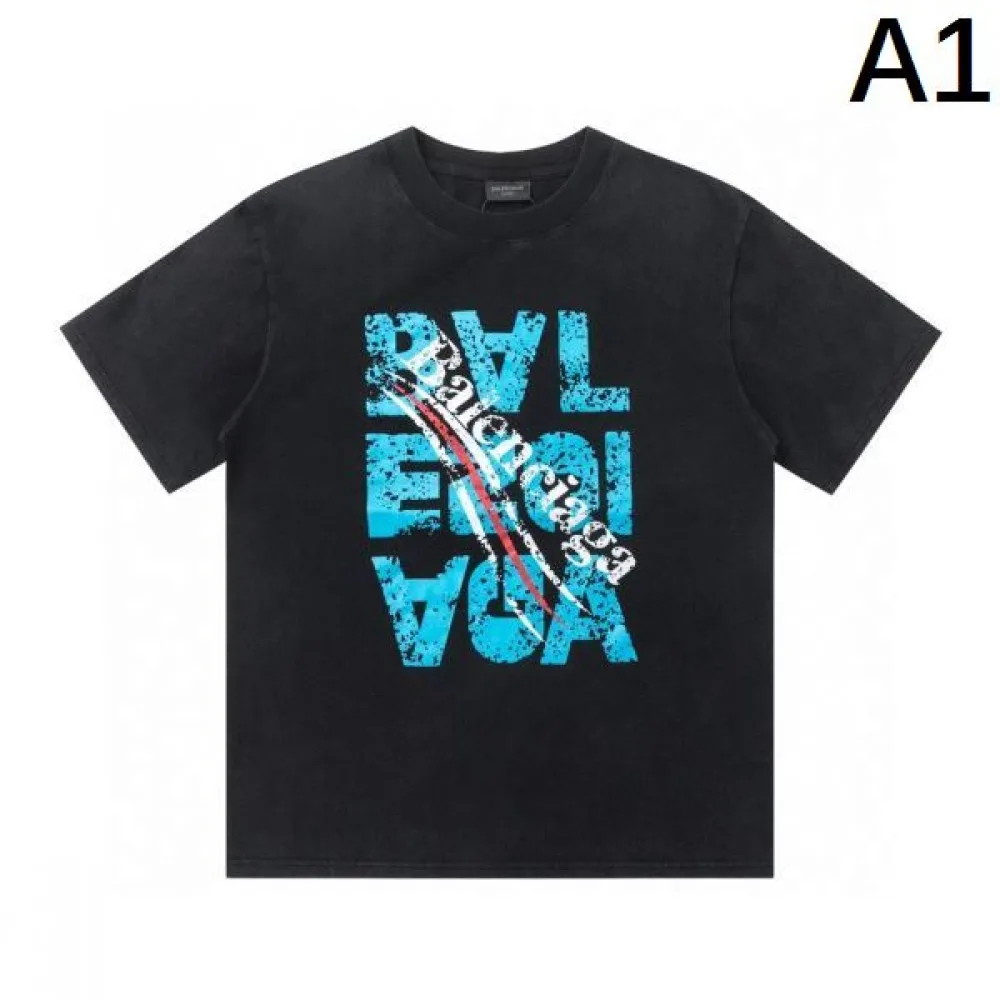 2026 最新 話題沸騰中 BALENCIAGA バレンシアガ メンズ用 半袖Tシャツ 商品画像 1