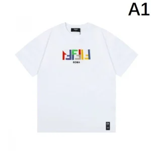 2026 毎年大人気のアイテム FENDI フェンデイ メンズ用 半袖Tシャツ 商品画像 1