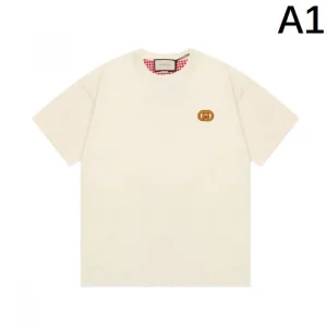 2026 ファッションの流行り GUCCI グッチ メンズ用 半袖Tシャツ 商品画像 1