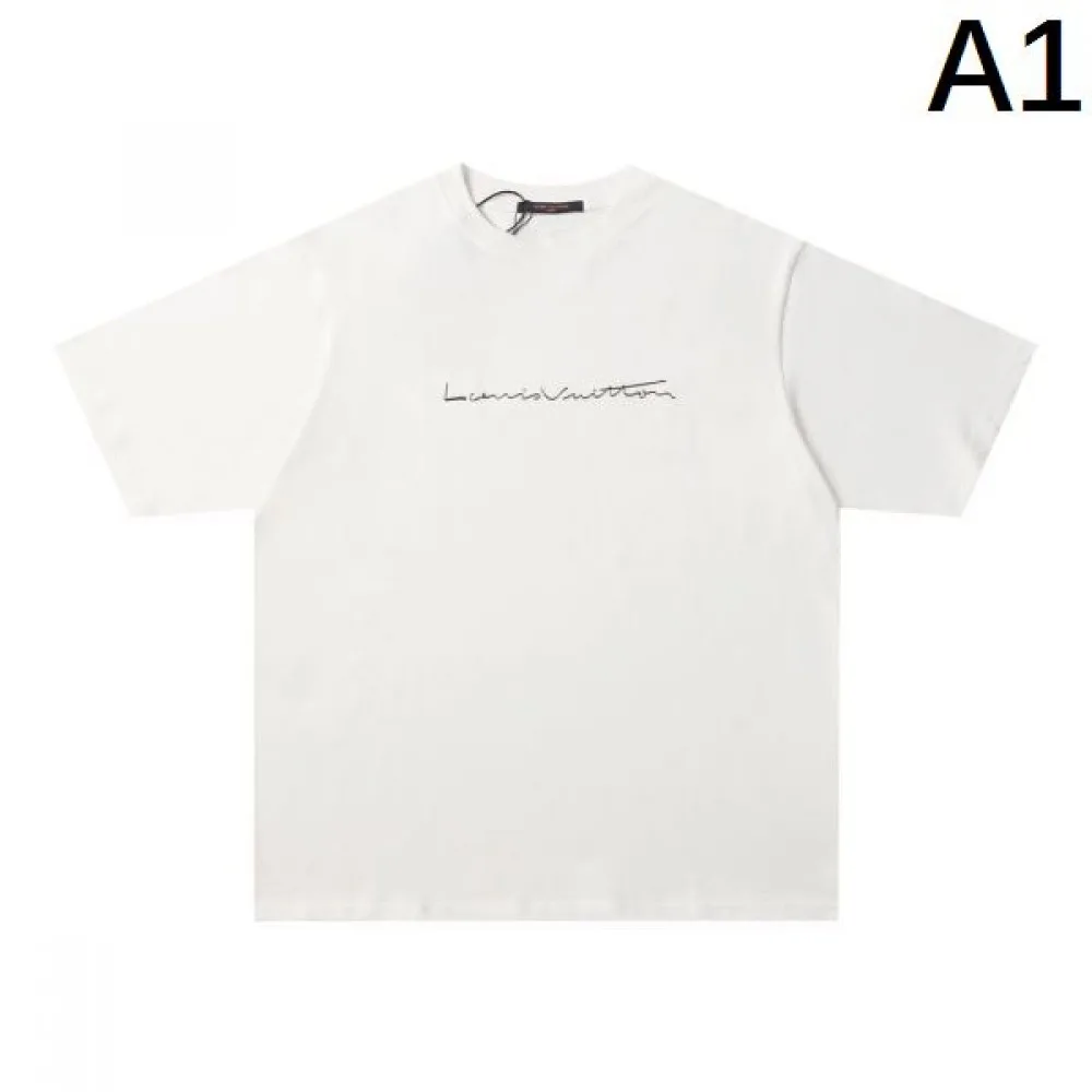 2026 セレブ愛用上品 LOUIS VUITTON ルイヴィトン メンズ用 半袖Tシャツ 商品画像 1
