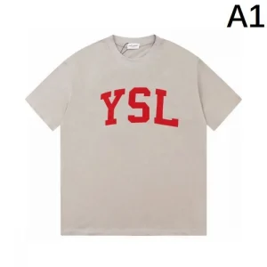 2026 流行アイテム YSL イヴ サンローラン メンズ用 半袖Tシャツ 商品画像 1