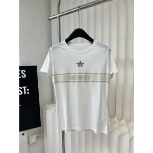 2026 半袖Tシャツ DIOR ディオール 夏季新作に狙うファン殺到 商品画像 1