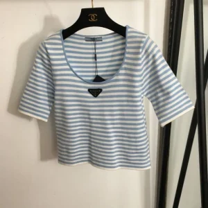 2026 半袖ニット PRADA プラダ 今すぐ買えちゃう!新着 商品画像 1