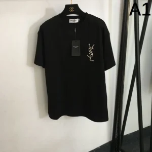 2026 半袖Tシャツ YSL イヴ サンローラン 高級感が溢れた 商品画像 1