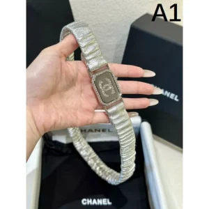 2024FW CHANEL シャネル 最新先取りおしゃれなロゴ入り ベルト 商品画像 1