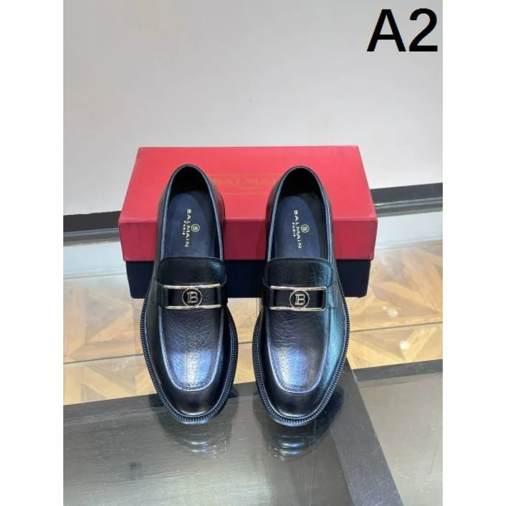 2024FW メンズ用 ビジネスシューズ BALMAIN バルマン 贈るべきのプレゼント 商品画像 2