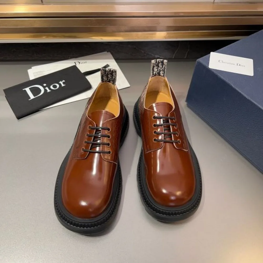 DIOR ディオール 魅力の詰まったスタイル 2026 メンズ用 ビジネスシューズ 商品画像 5