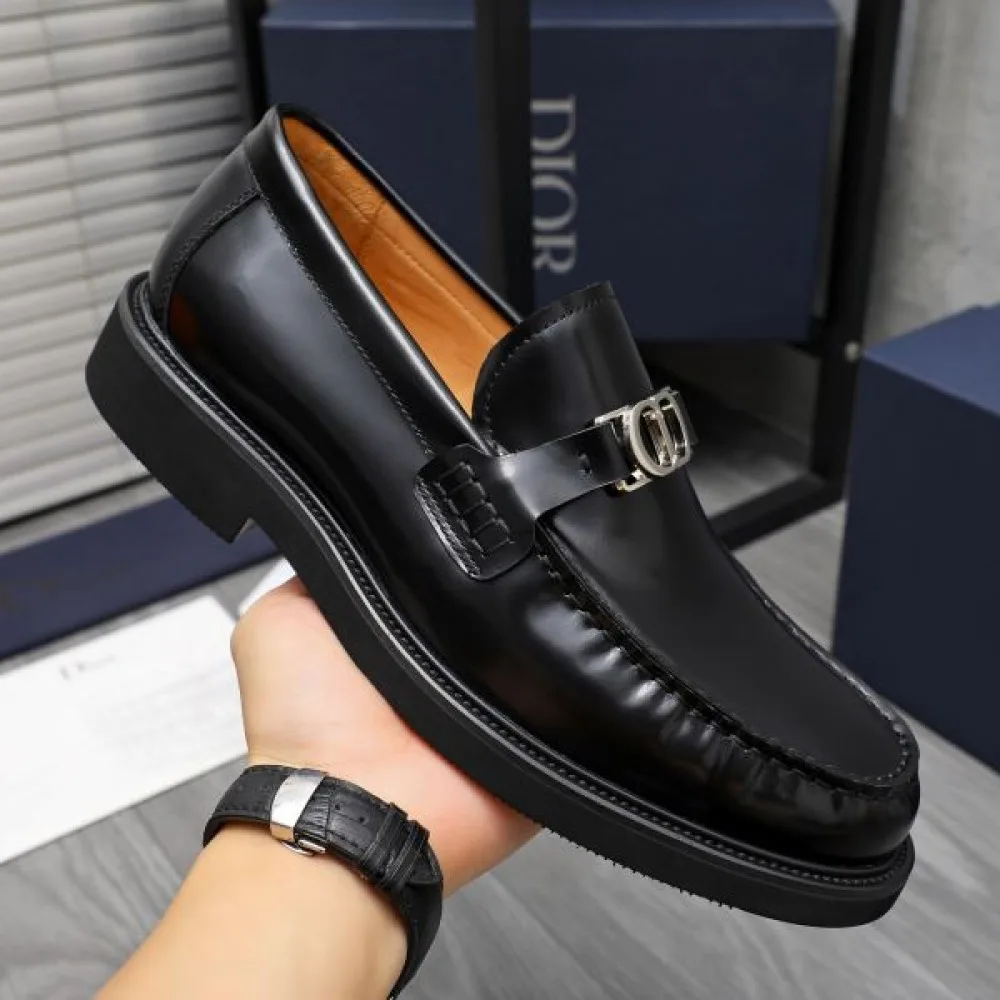 DIOR ディオール 大人っぽいデザイン 2026 メンズ用 ビジネスシューズ 商品画像 6