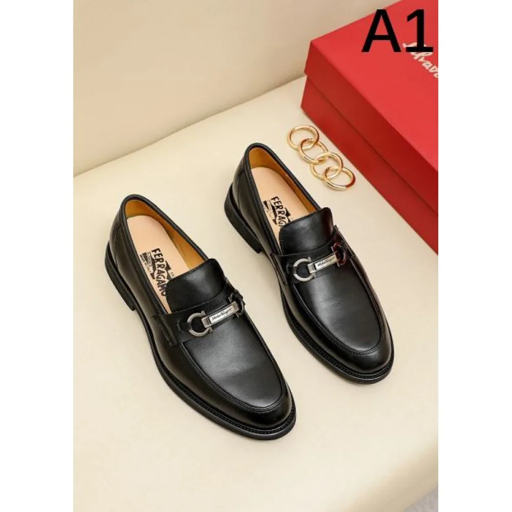 FERRAGAMO サルヴァトーレ フェラガモ 視線を集めて 2026 メンズ用 ビジネスシューズ 商品画像 1