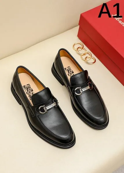 FERRAGAMO サルヴァトーレ フェラガモ 視線を集めて 2026 メンズ用 ビジネスシューズ 商品画像 11
