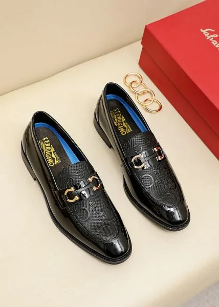 FERRAGAMO サルヴァトーレ フェラガモ 今季トレンド 2026 メンズ用 ビジネスシューズ 商品画像 10